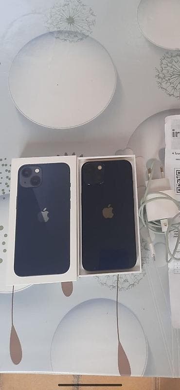 data modem sim card: IPhone 13, 128 GB, Midnight, Face ID — 2