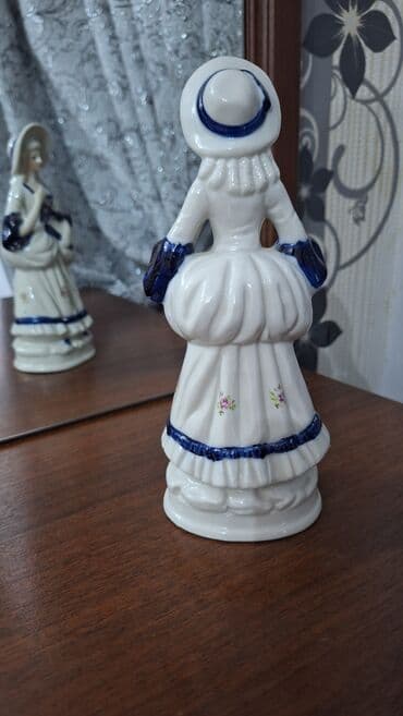 heykəl şəkilləri: Fiqur, Keramika, rəng - Ağ — 2