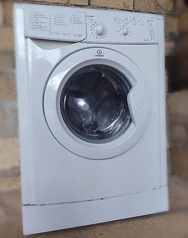 justfog minifit s: Paltaryuyan maşın Indesit, 5 kq, Təmirə ehtiyacı var, Qurutma var — 1