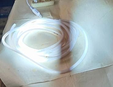 lent isiq: LED neon işıq lenti – soyuq ağ rəng Led işıq şlanq formasında - Növ — 2