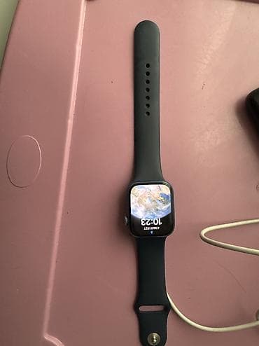 İşlənmiş, Smart saat, Apple, Suya davamlı, rəng - Mavi