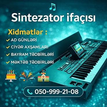 Sağlamlıq və gözəllik: Sintezator ifaçısı – peşəkar canlı musiqi xidməti Tədbirlər üçün — 3