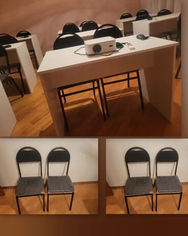 дачный набор стол и стулья: Yeni kurs mebelleri Alinib istifade edilmeyib. Stul 90 ed 12 azn (1) — 1
