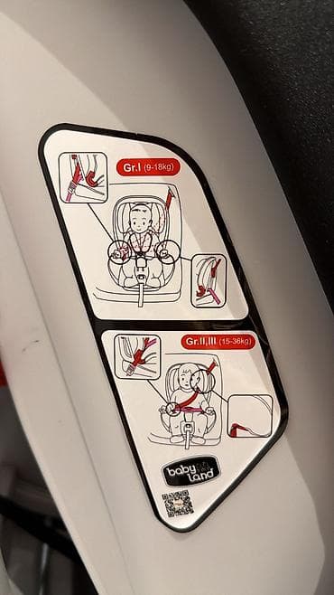 qara saroçka: Baby Land uşaq avtomobil oturacağı - 9–36 kq arası uşaqlar üçün - — 3