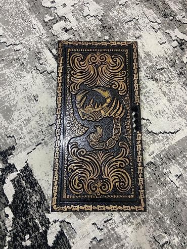 İdman formaları: Taxta nərd dəsti - Material: tam ağacdan hazırlanmış, laklanmış səth — 1