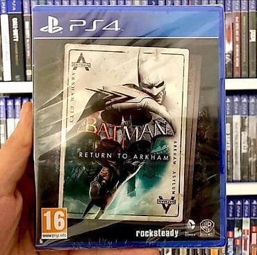 PS4 oyunu: Batman: Return to Arkham Məzmun: - Remaster kolleksiyası –