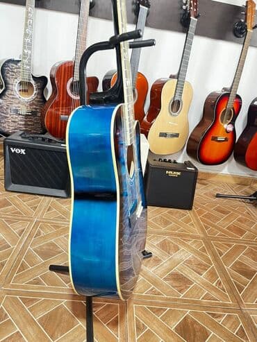 Musiqi alətləri: Akustik gitara, 6 sim, Yeni, Pulsuz çatdırılma — 2