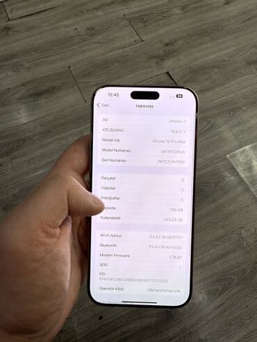 kreditle ayfon: IPhone 16 Pro Max, 256 GB, Desert Titanium — 6