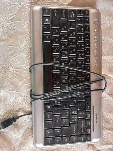 daxili ssd: A4Tech simli klaviatura - Bağlantı: USB (plug-and-play, kabel — 2