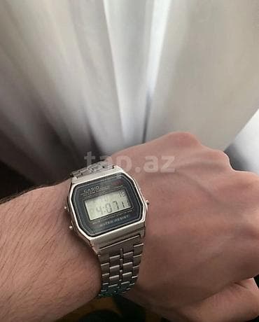 elektronik saatlar: Qol saatı, Casio, rəng - Gümüşü — 1