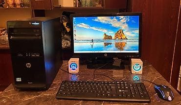 Masaüstü kompüterlər və iş stansiyaları: HP stolüstü kompüter seti Tərkibi: - HP Pro sistem bloku - Intel Core — 2