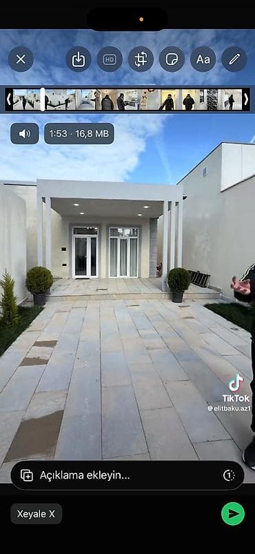 3d ручка: Müasir dizaynlı studio tipli zal və mətbəx kombinasiyası - Geniş açıq — 3