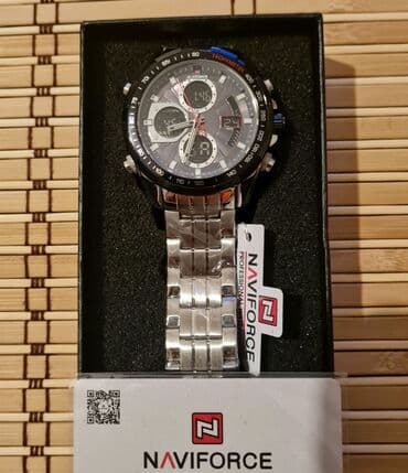 the purest solutions qiyməti: Yeni, Qol saatı, NaviForce, rəng - Gümüşü — 6