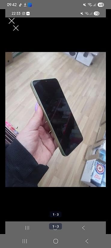 ayfon 6 s plus: Samsung Galaxy A05, 64 GB, rəng - Yaşıl, İki sim kartlı — 1