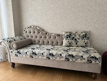 taxta doseme: Klassik üslubda elegant çarpayı-divan (şezlong tipli) - Rəng — 3