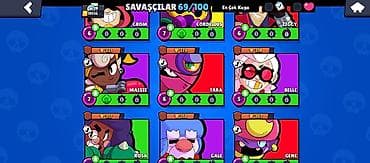 yupkalar ve koftalar: Brawl Stars hesabı – inkişaf etmiş, kupalar və döyüşçülərlə zəngin - — 2