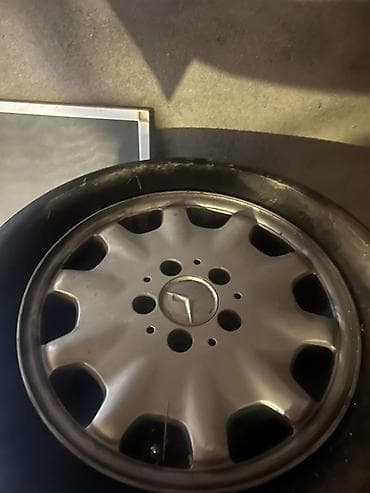 şin və disk: İşlənmiş Disk təkər Mercedes-Benz 205 / 65 / R 15, 5 Boltlu — 5