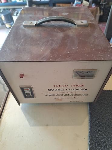 panelər: AC Avtomatik Gərginlik Tənzimləyicisi (Stabilizator) Model: TZ-2000VA — 3