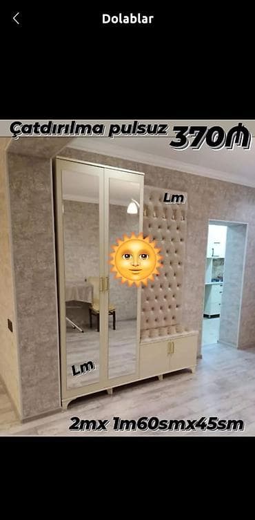 Dehliz dolabı 
dolab asilqan