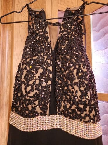 ikinci el don: Gözəl işləməli ziyafət paltarı, 1 dəfə geyilib. Arxası şleyfli — 2