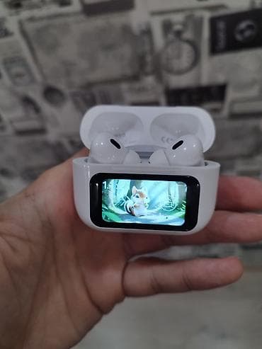 jbl kalonkalar: TWS simsiz qulaqlıq – ekranlı şarj qutusu ilə - Dizayn: Kompakt ağ — 1