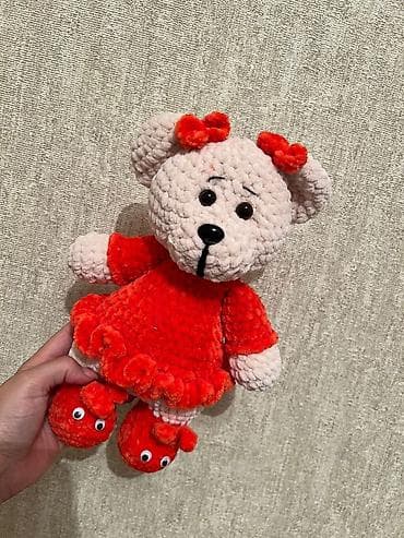 oyuncaqlar: Əl işı: yumşaq toxunma oyuncaqlar dəsti - Material: hipoallergen — 2