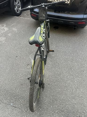 mini velosiped: Formula MTB velosiped.YENİ - Çərçivə: yüngül alaşımlı, qara-neon sarı — 4