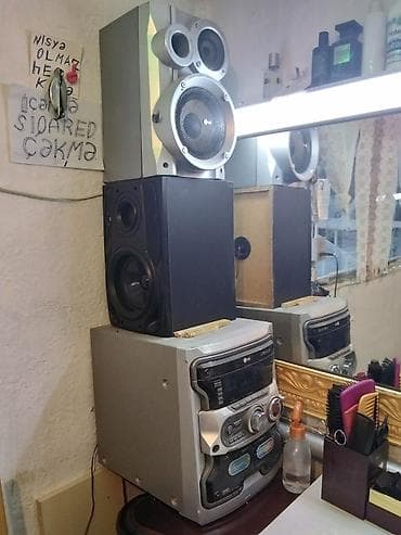 hp rtl 8822ce: LG mini Hi‑Fi musiqi mərkəzi + akustik sistem - Model blok: LG — 2