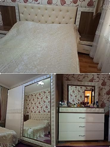 İkinəfərlik çarpayı, Dolab, Termo, 2 tumba, İşlənmiş — 1