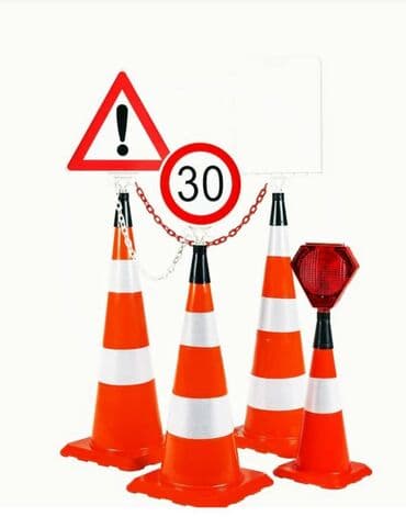 dəmir qapl: Konuslar YOL TƏHLÜKƏZLİK NİŞANLARININ TOPDAN VƏ PƏRAKƏNDƏ SATIŞI Hər — 2