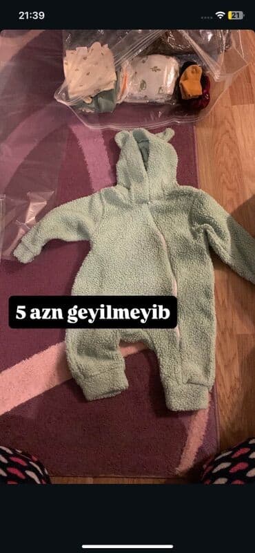 Cinslər və şalvarlar: Uşaq dəsti, Uniseks, 3 - 6 ay — 2