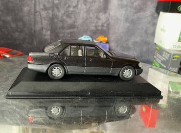 metbex tavan modelleri: Коллекционная модель Mercedes-Benz S600 W140 Limousine black 1998 CEF — 20