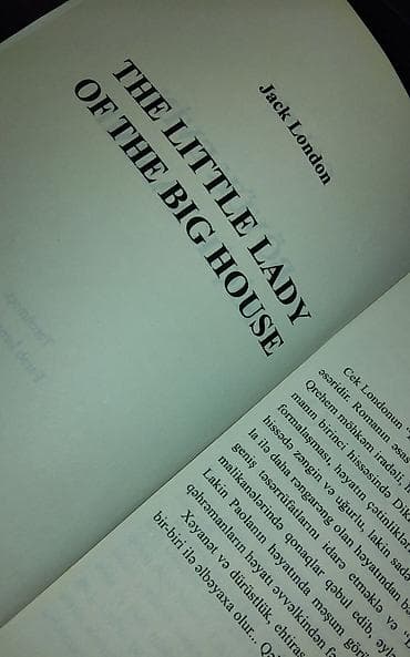 beyaz leke kitab: Məhsul: Kitab – “Böyük Evin Kiçik Xanımı” (Jack London) Nəşr: Qanun — 3