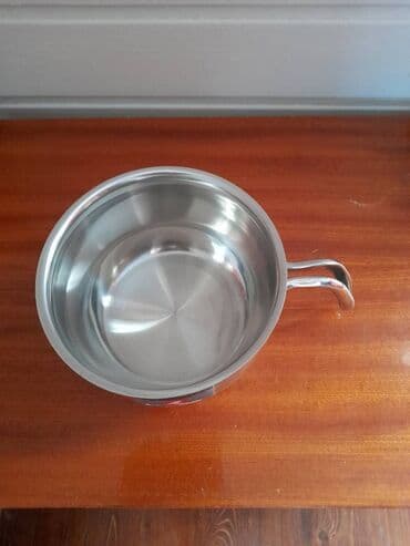 qazan qab: Qazan, rəng - Gümüşü — 2