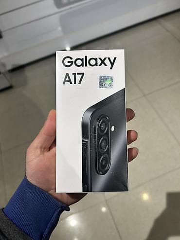 elektron kitab satilir: Samsung Galaxy A17, rəng - Qara — 1