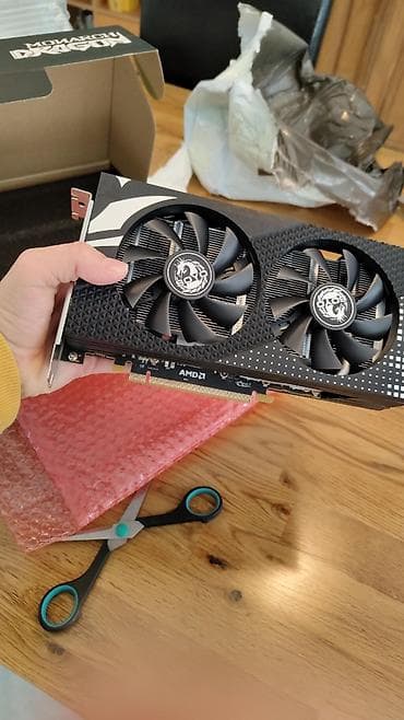 Soyo rx580 2048 sp qrafik kartı 3 aydır alınıb vramları samsungdur