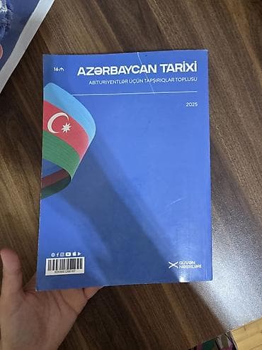 3d defter: Azərbaycan Tarixi – Abituriyentlər üçün tapşırıqlar toplusu (2025) — 2