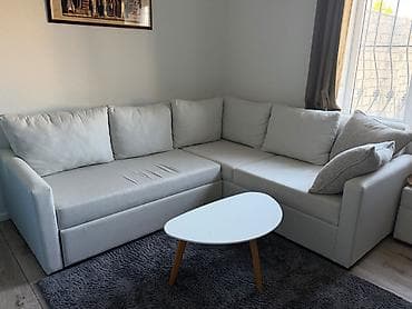 Künc divan, İşlənmiş, Açılan, Bazalı, Parça, Çatdırılma yoxdur