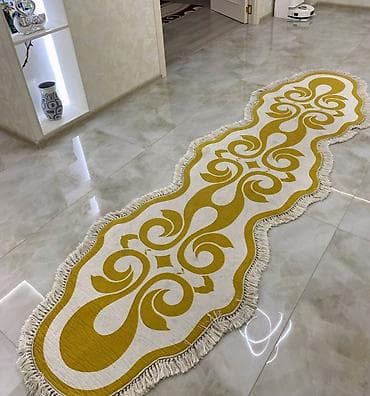 Dekorativ Yol Xalçası Lazer Kəsim Türkiyədən alınıb Uzunluq: 3 metr — 2