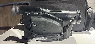 Fotokameralar: Panasonic NV-RX3 SLIM Palmcorder VHS-C videokamera seti — 4