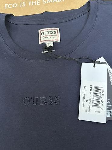 guess: Futbolka, Guess, XL, rəng - Göy — 4