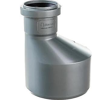 Kanalizasiya boruları üçün reduktor-birləşdirici (110 mm → 50 mm) — 3