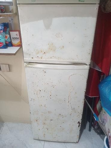 2 qapılı Dnepr Soyuducu Satılır, rəng - Ağ