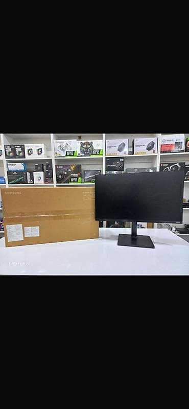 манитор: Samsung 27inc 75hz ips fhd İdeal vəziyyətdədir Zəmanər verilir — 3