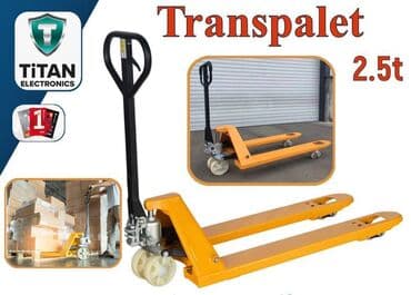 Kafel və bitirmə daşları: Transpalet "STT-2500Pro" ✅ Taşıma Kapasitesi: 2.5T ✅ Çatallar Arası — 1