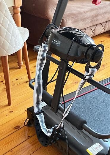 İdman və istirahət: Elektrikli qaçış trenajoru – evdə kardio və fitnes üçün - Kompakt — 3