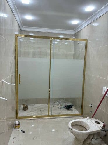 tuş kabin: Duş kabinlar. istənilən ölçüdə var və münasib qiymətədir hamısı — 1