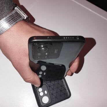 ikinci el telefon redmi: Redmi 12, 256 GB, rəng - Qara, Barmaq izi — 3