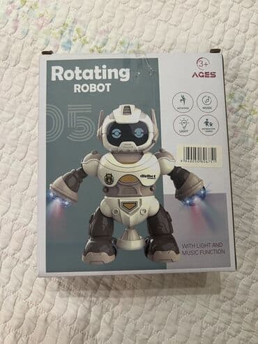 tetris oyuncaq: Rotating Robot – işıq və musiqi funksiyalı interaktiv oyuncaq robot — 1