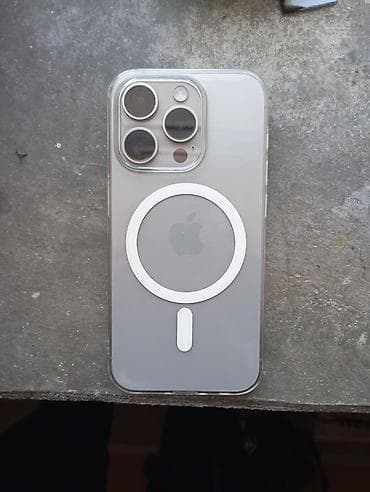 IPhone 15 Pro, 256 GB, Natural Titanium, Face ID